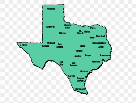 City:Ossnmh-Knlq= Texas Map