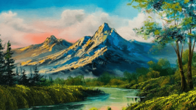 Painting:7aknpusu7yc= Landscape