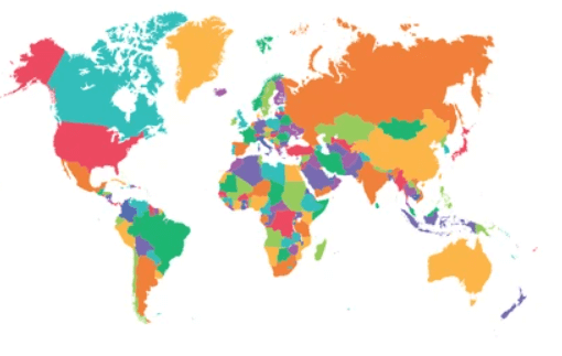 Country:V-Xzjijklp4= World Map