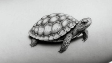 Vietnamese Turtle Tattoo