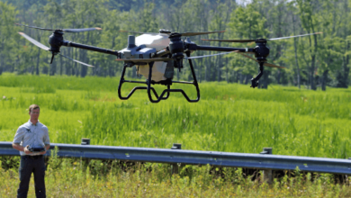 DJI Crop Spraying Drones in Auburn