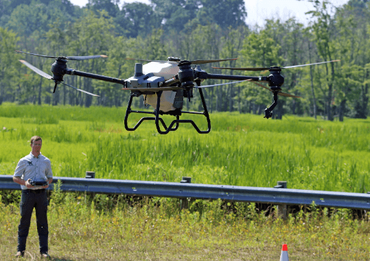 DJI Crop Spraying Drones in Auburn